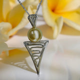 Golden South Sea Roebuck Bay Pendant