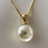 Broome Pearl 9ct Gold Pendant