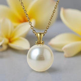 Broome Pearl Scroll 9ct Pendant