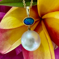 Broome Pearl 9ct Australian Opal Pendant