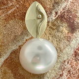 9ct Broome Pearl Ocean and Earth Pendant 