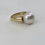 9ct Gold Broome Large Pearl Ring