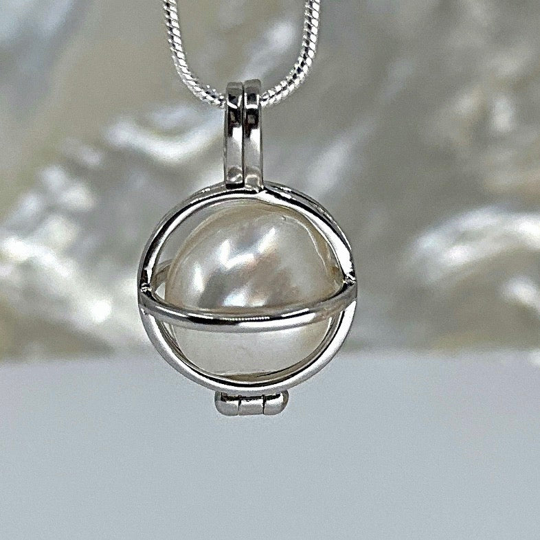Pearl Cage Pendant 925