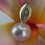 9ct Broome Pearl Ocean and Earth Pendant 
