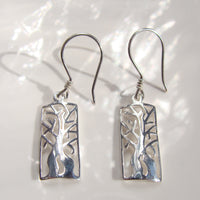 Boab Tree Earrings Sterling Silver