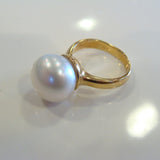 18ct Broome Pearl Ring - Broome Staircase Designs Pearl Gallery - 2