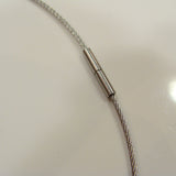 Stainless Steel Wire Necklace - Broome Staircase Designs Pearl Gallery - 1
