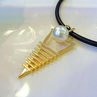 Broome Pearl Carnot Bay Staircase Pendant 18ct Gold