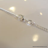 Sterling Silver Box Chain 925 -1mm & 2mm - Broome Staircase Designs Pearl Gallery - 2