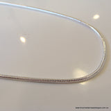 Sterling Silver Snake Chain 925 - Broome Staircase Designs Pearl Gallery - 1