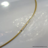 Gold Wire Choker Multi-strand - Broome Staircase Designs Pearl Gallery - 1