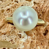 Cultured Broome Pearl 'Moonlight' 9ct Ring
