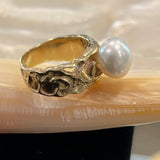 Broome Pearl Ring 9ct 