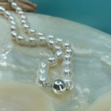 Cultured Freshwater Pearl Strand silver clasp