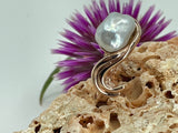 9ct Rose Gold Broome Pearl Wave Ring