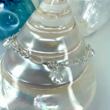 Broome Keshi Pearl 3 x Pearl Charm Bracelet