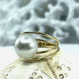 9ct Broome Pearl Ring "Big Tide Times"
