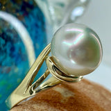 Cultured Broome Pearl Cynthia 9ct Gold Ring