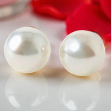9ct Broome Pearl Earring Studs