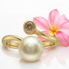Broome Pearl 9ct Kimberley Diamond Ring