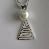 Entrance Point Staircase To The Moon Pearl Pendant