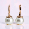 Broome Pearl 9ct Rose Gold French Hook Earrings