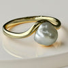 Broome Keshi Pearl Fine Band Ring