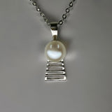 James Price Point Freshwater Pearl Silver Mini Pendant