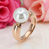 9ct Rose Gold Broome Pearl Ring