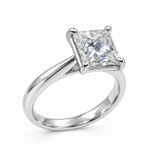 2ct Lab Grown Diamond 14ct White Gold Ring