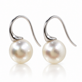 Broome Pearl Classic Sterling Silver Hook Earrings
