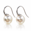 Broome Pearl Classic Sterling Silver Hook Earrings