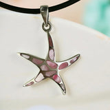 Mother of Pearl Silver 925 Starfish Pendant