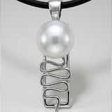 Cultured Freshwater Pearl Silver 925 Cape Leveque Staircase Pendant