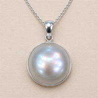 Cultured Broome Mabe Pearl Pendant