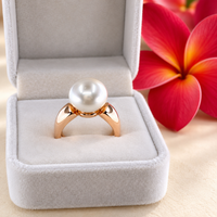 9ct Rose Gold Broome Pearl Ring