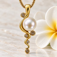 18ct Gold Mitchell Falls and Kimberley Diamond Pendant