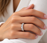 2.52ct Lab Grown 5 Stone Wedder 18k White Gold