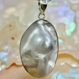 Pinctada Maxima Mabe Pearl Silver Pendant