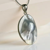 Pinctada Maxima Mabe Pearl Silver Pendant