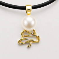 Tidal Dream Staircase to the Moon Pearl Pendant