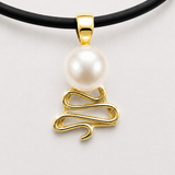Tidal Dream Staircase to the Moon Pearl Pendant
