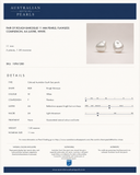 Broome Baroque Pearl Gold Leaf Hook Earrings