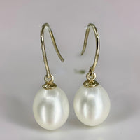 Cultured Freshwater Pearl 9ct Gold Earrings