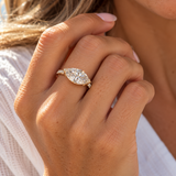 2ct Lab Grown Diamond Marquise Brilliant Ring