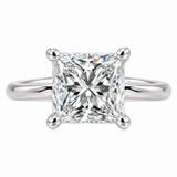 2ct Lab Grown Diamond 14ct White Gold Ring