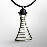 James Price Point Staircase to the Moon Black Pearl Large Pendant