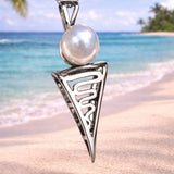 Broome Pearl Staircase Roebuck Bay Silver 925 Pendant