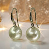 Champagne South Sea Pearl Hook Earrings