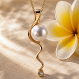 Mitchell Falls 9ct Gold Kimberley Diamond Pendant